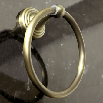 Кольцо для полотенца Zenfort коллекция "Бронза", бронза