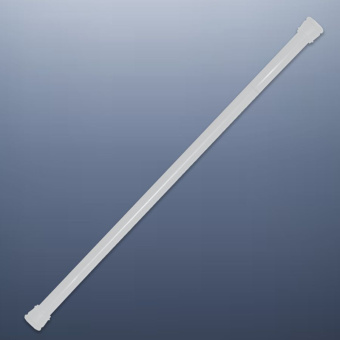 Карниз для ванной телескопический Zenfort 110-200см, белый, блистер