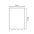 Штора для ванной Zenfort "Жаккард" полиэстер 180х200см, 12 колец, с утяжелителем, белый