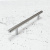 Ручка-рейлинг мебельная Trodos "8925" D10х128-188мм сталь, хром матовый, хедер