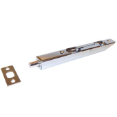 Ригель дверной Trodos L160 торцевой, хром