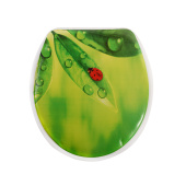 Сиденье для унитаза Delphinium  "Божья коровка", белый