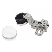 Петля мебельная Trodos вкладная для стеклянных дверей SLIDE-ON с крышкой 38гр