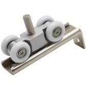 Комплект роликов для раздвижных дверей Trodos QD-326 с фиксатором торц/накл