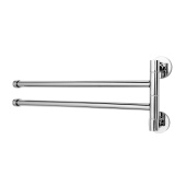 Держатель для полотенца Delphinium двойной "917", хром