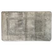 Ковер Delphinium коллекция "Моно" микрофибра 45х75см, серый