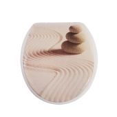 Сиденье для унитаза Delphinium "Песок", белый