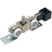 Комплект роликов для раздвижных дверей Trodos QD-978 с фиксатором верхн/вкл