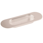 Ручка врезная мебельная Trodos "ZY-83" 64мм сплав ЦАМ, хром