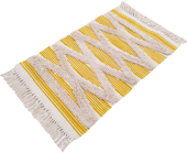 Ковер Zenfort "Прованс Гармония" с кистями, хлопок, 50*80см, желтый