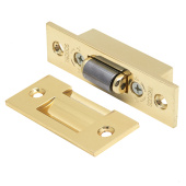 Фиксатор дверной Trodos роликовый, золото