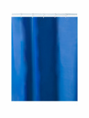 Штора для ванной Delphinium  "PE7210J", peva, 180х200см, голубая