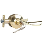 Ручка-защелка Trodos ЗВ3-01 золото