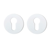 Накладка на цилиндр Trodos "ET" серия 06 slim, белый