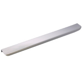 Ручка торцевая мебельная Trodos "10289" 320мм алюминий, хром матовый