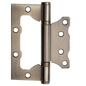 Петля накладная Trodos 100х75х2,0 AB без врезки, бронза