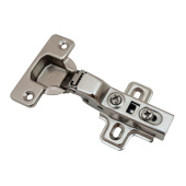 Петля мебельная Trodos полунакладная CLIP-ON с доводчиком 90гр, хедер