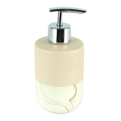 Дозатор для жидкого мыла Delphinium коллекция "Крема Нова", керамика