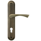 Ручка на планке Trodos 85/11-L AB бронза