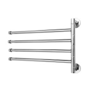 Держатель для полотенца Delphinium четверной "919", хром