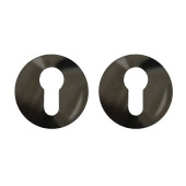 Накладка на цилиндр Trodos "ET" серия 06 slim, черный никель