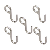 Крючок для кухни Trodos "Z-8" одинарный несъемный D16 5шт, хром