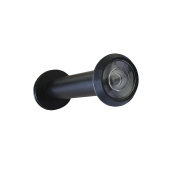 Глазок дверной Trodos R70/110, сплав ЦАМ, черный 