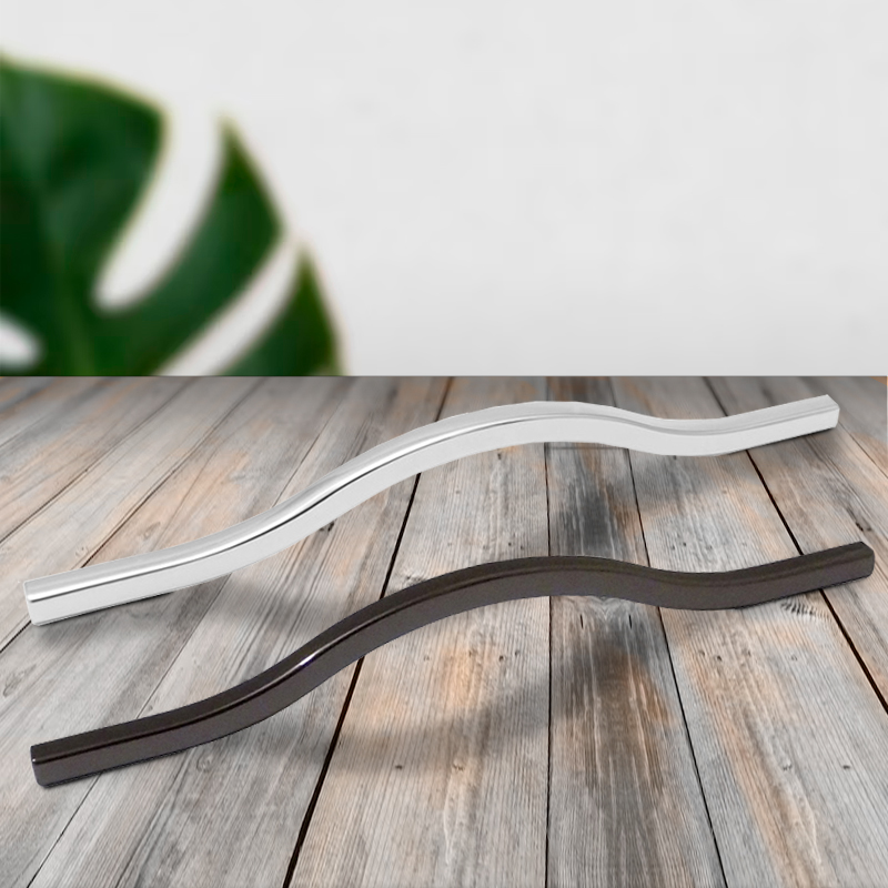 Ручка-скоба мебельная Trodos "DMZ-21651" 480мм сплав ЦАМ 211гр, хром ...