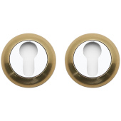 Накладка на цилиндр Trodos "ET-AL", золото мат.