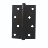 Петля накладная Trodos 100х70х2,5 BL черный, флоупак