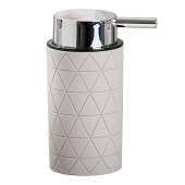 Дозатор для жидкого мыла Delphinium коллекция "Ромб", пластик