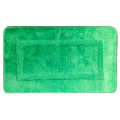 Ковер Delphinium коллекция "Моно" микрофибра 45х75см, зеленый