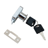 Замок мебельный Trodos "338" автомат, хром