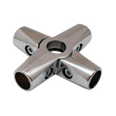 Соединитель 5-ти труб GT24 (R-45) CHROME