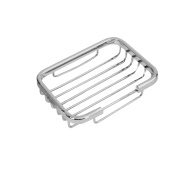 Мыльница металлическая Delphinium "МС-019", хром