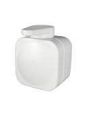 Дозатор для жидкого мыла на присоске Zenfort "Изи" (Easy), пластик, белый