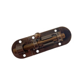 Шпингалет Trodos ZY-113/L90 AB бронза