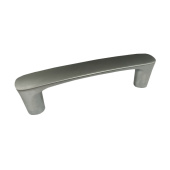 Ручка-скоба мебельная Trodos "2063" 96мм сплав ЦАМ 125гр, хром матовый