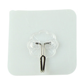 Крючок самоклеящийся Delphinium "2020" прозрачный, 2 шт, блистер