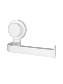 Держатель для туалетной бумаги на присоске Zenfort "Изи" (Easy), пластик, белый