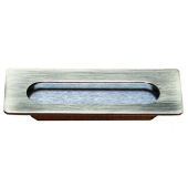 Ручка врезная мебельная Trodos "ZY-1240" 96мм сплав ЦАМ, бронза