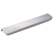 Ручка торцевая мебельная Trodos "10289" 160мм алюминий, хром матовый