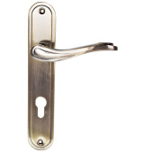 Ручка на планке Trodos 85/59-M AB бронза