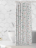 Штора для ванной Delphinium  "Кэнди", полиэстер, 180х180см, мультиколор