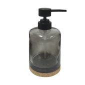 Дозатор для жидкого мыла Delphinium коллекция "Дзен", стекло