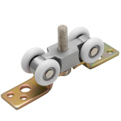 Комплект роликов для раздвижных дверей Trodos QD-018 с фиксатором верхн/накл