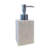 Дозатор для жидкого мыла Zenfort коллекция "Светлый камень", полирезина
