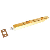 Ригель дверной Trodos L160 торцевой, золото