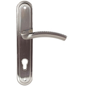 Ручка на планке Trodos 85/106-L SN никель