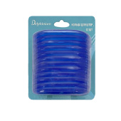 Кольца для штор Delphinium 12 шт пластик, голубой